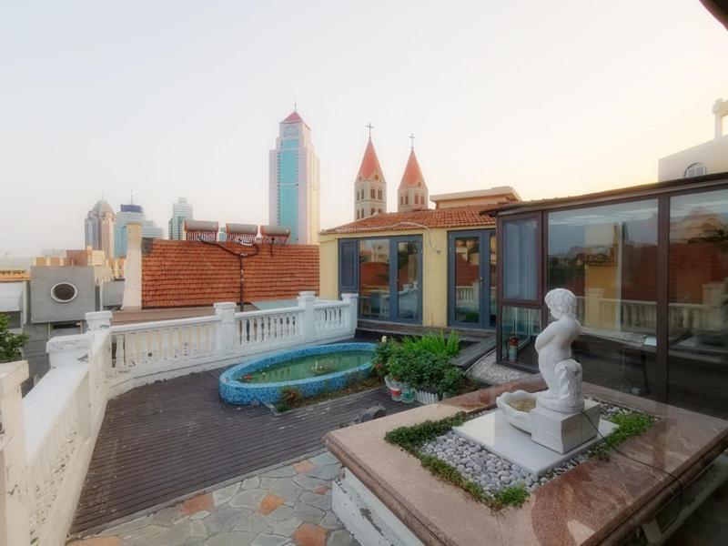 Ou Lu Business Hotel تشينغداو المظهر الخارجي الصورة